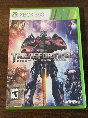 Transformers: Rise of the Dark Spark (Microsoft Xbox 360) NO MANUAL *TESTED*