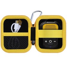 Storage Case Compatible with DEWALT Wearable Speaker/TWS Earbuds Black Yell...