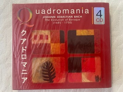 Johann Sebastian Bach   Quadromania: Johann Sebastian Bach - CD - SEALED