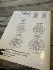 CUMMINS QSK60 CM850 MODULAR COMMON RAIL SYSTEM WIRING DIAGRAM Service Manual OEM