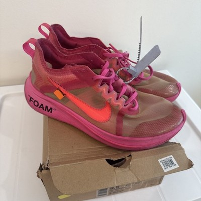 Nike The 10: Nike Zoom Fly X Off-White Mens Size 9.5  With Box 100% Authentic