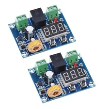 2* DC12V-36V Battery Low Voltage Cut Off On Switch Controller Protection Module
