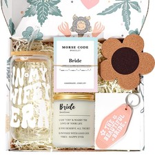 Bride To Be Gift Box Set In My Wifey Era Theme for Bridal Shower Engagement