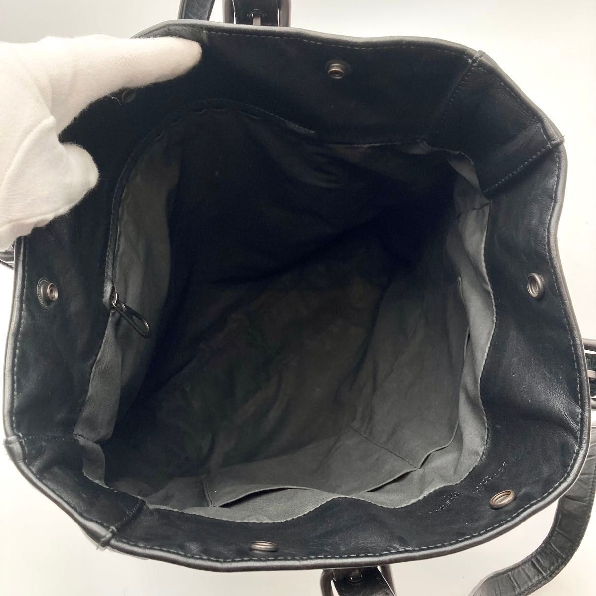 Bottega Veneta Leather Tote Bag A4 Size Used Good Condition thumbnail 6