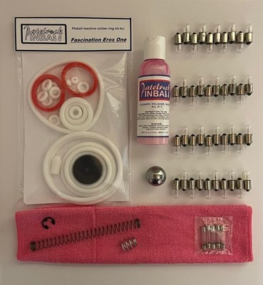 1979 Fascination Eros One Pinball Machine Maintenance Tune Up Kit