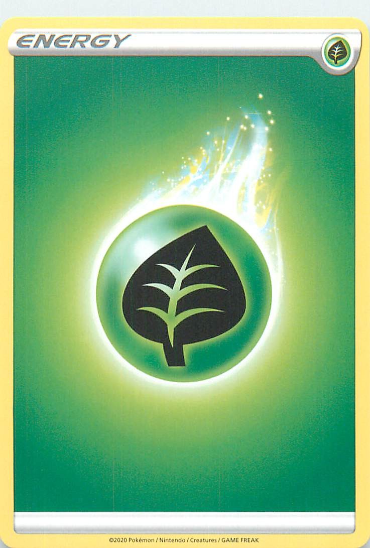 Grass Energy Basic Energy Common SWSH01: Sword & Shield Base Set NM