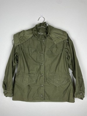 US MILITARY ALPHA INDUSTRIES 1974 M-65 OG-107 Field Coat Jacket Women s