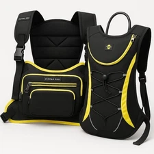 2-in-1 Chest Bag and Hydration Backpack – No Bladder Included