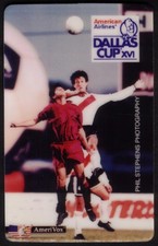 10m Dallas Tasse Fußball XVI Rot Uniform (American Airlines) Beweis Handy Karte