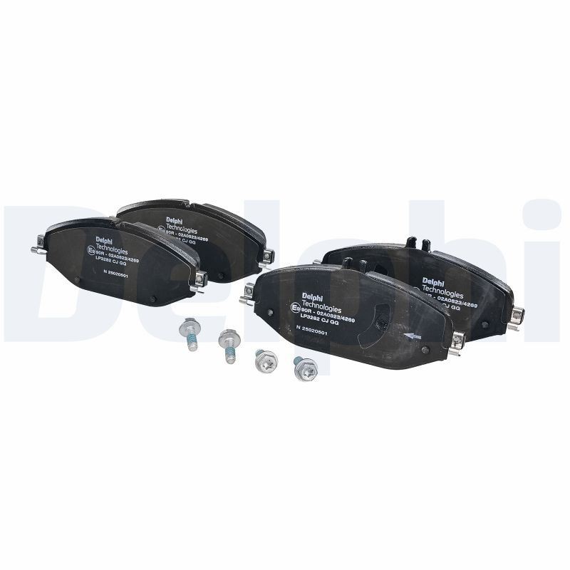 Für DELPHI LOCKHEED HAMULCE LP3282 BRAKE PAD AXLE SET MERCEDES - Bild 3