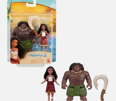 Mattel Disney Moana 2 Toys, & Maui Ocean Adventures 3.5 inch scale 