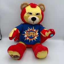 Build a Bear Workshop Marvel Iron Man Superhero Teddy Bear Plush Toy 18 inch