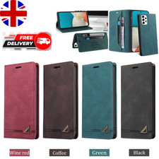 For Samsung Galaxy A17 A16 A15 A14 A13 A12 A55 Wallet Case Leather Phone Cover
