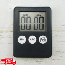 Digital Electronic Kitchen Timer – Multi-Function LCD Stopwatch for Cooking