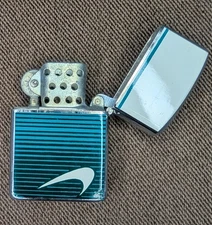 Newport Cigarette Lighter Flip Top Vintage continental NOS