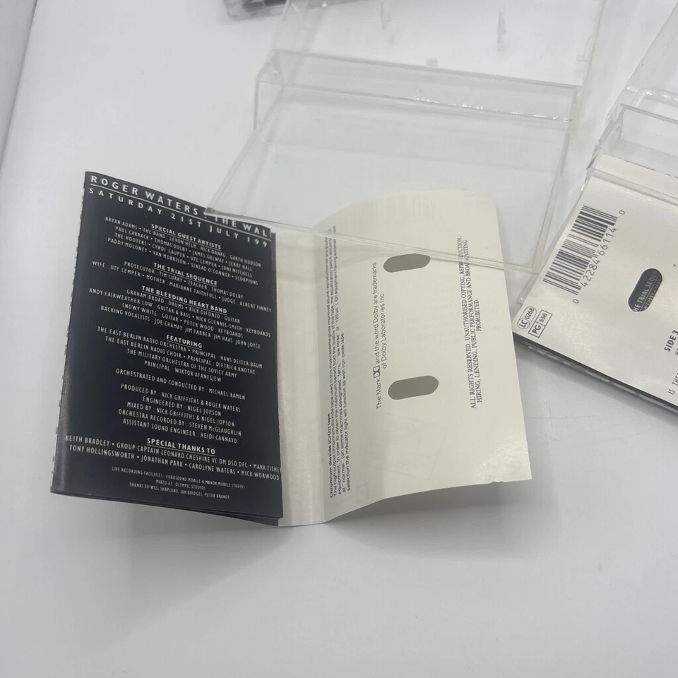 Roger Waters -„The Wall“ Live In Berlin - Teil 1 und 2 , MC Tape Kassette - Bild 4 von 4