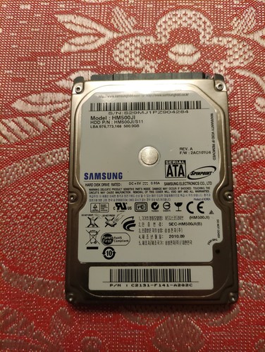 Festplatte Samsung HM500JI 500GB 5400Rpm 8MB SATA II 2,5'' Zoll