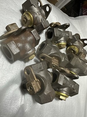 McD Gas Pressure Valve Lock Wing #175 Iron Body 3/4'' FNPT   TOTAL 8 EACH  