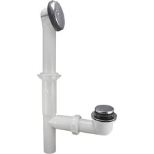 Keeney Foot Lok Stop Plastic Bath Drain with Polished Chrome Trim 63W Pack of 5