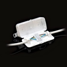 DEBOX In-line Connector Box with 4 Pole Terminal Block HYLEC DEKSB-002