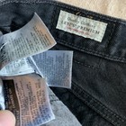 Woman’s Levi’s Black Denim Factory Distressed Shorts Size 30 Button Up Fly — photo 6