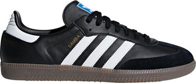 New Without Box Adidas Men's Samba Classic Shoe Black/White Size 9.5 034563