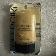 PCS COVERGIRL SMOOTHERS ALL DAY HYDRATING MAKEUP 710 CLASSIC IVORY *SEE DESCRP