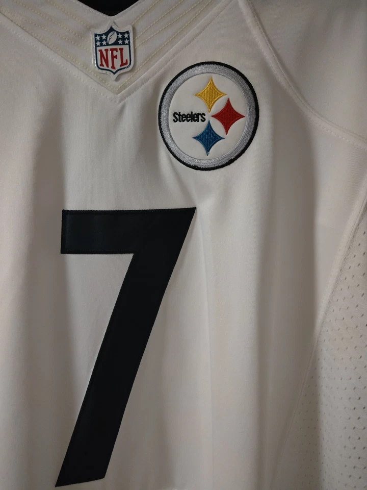 Camiseta deportiva visitante Pittsburgh Steelers Ben Roethlisberger talla XL 48 Foto 2 de 4