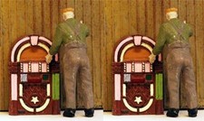 JUKEBOXES vintage N scale Diner-vending details N Scale 2 included 1/160 scale