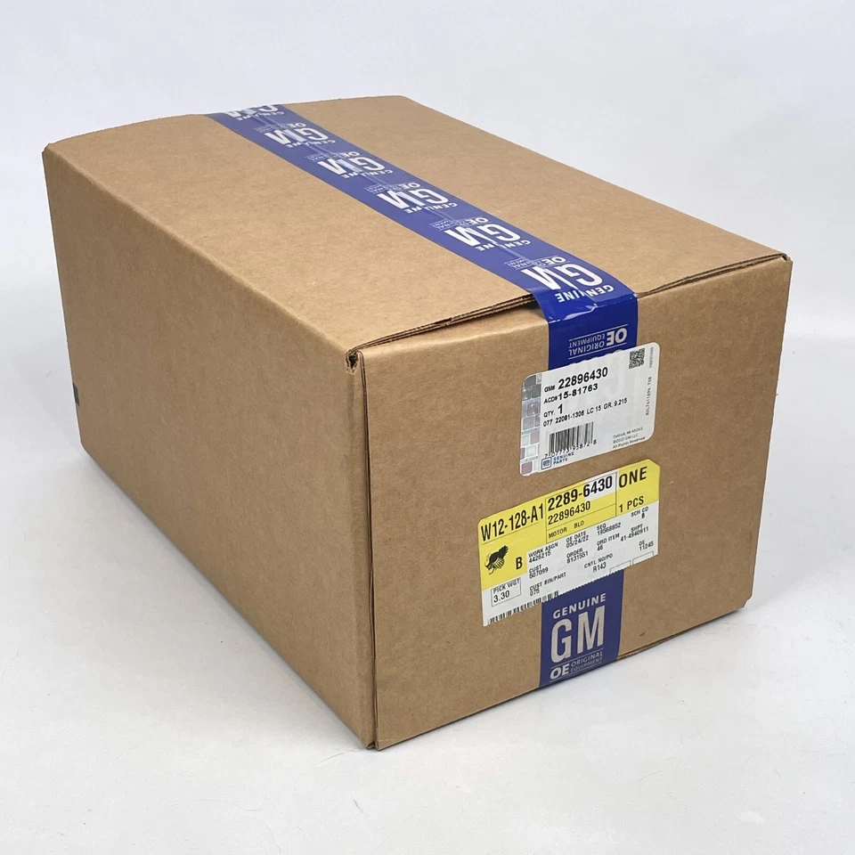 Nuevo motor soplador de calefacción y aire acondicionado GM OEM con impulsor 22896430 Equinox Foto 4 de 4