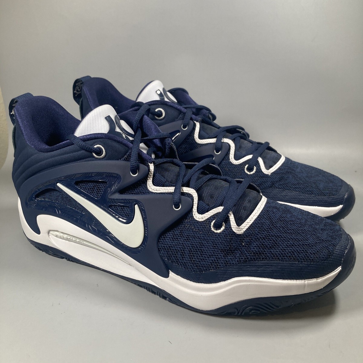NEW Nike KD 15 TB 'Midnight Navy' Blue White DX6648-401 Men's Size