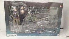 Final Fantasy VII Remake Play Arts Kai Jessie & Bike Set Action Figure F/S