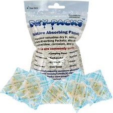 Moisture Absorbing Silica Gel Indicating 1 Ounce Packets 5-Pack -  DP33-5R