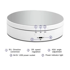 Electric Rotating Display Stand Revolving Base Turntable Video Shooting Props