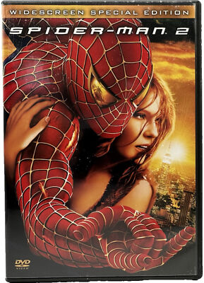 Spider-Man 2 DVD Widescreen Special Edition Kristen Dunst James Franko 2004 