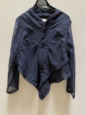 COMME des GARCONS Stall -Style Sheer Jacket Navy Women Size JP-S Japan Designer