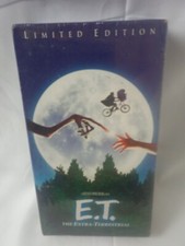 E.T. The Extra Terrestrial Limited Edition VHS 2002 Brand New Sealed
