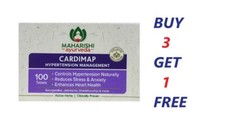 Maharishi Ayurveda Cardimap 100 Tabs Free Shipping BUY 3 GET 1 FREE