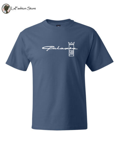 Galaxie 500 Crown Logo Classic Car Ford Vintage T shirts S-5XL - Photo 1 sur 12