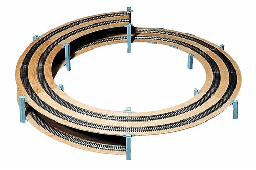 NOCH H0 53008 - LAGGIES Gleiswendel - Grundkreis - Märklin K, Fleischmann, - NEU | Zustand: Neu
