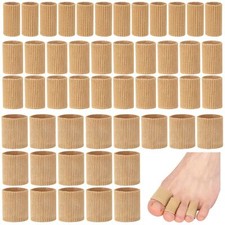 42 Pcs Toe Tubes Toe Cushion Corn Pads Soft Gel Toes Sleeves Protectors