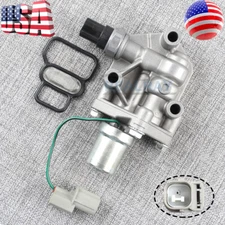VTEC Solenoid Spool Valve w/ Gasket For Honda Civic D16Y8 Engine EX 15810P2RA01