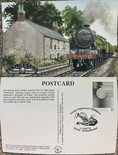 Darlington Football Railway Postcard