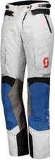Ladies Scott Dual Raid Motorcycle Trousers X-Large UK16 Grey/Blue Waterproof Adv