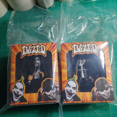 RARE NEW Twiztid 1ST RUN Action Figures ICP INSANE CLOWN POSSE