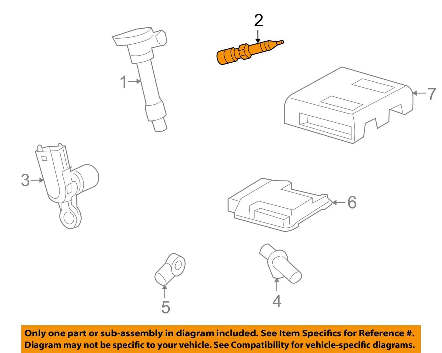Cadillac GM OEM 10-11 SRX 2.8L-V6 Ignition-Spark Plug 55564748