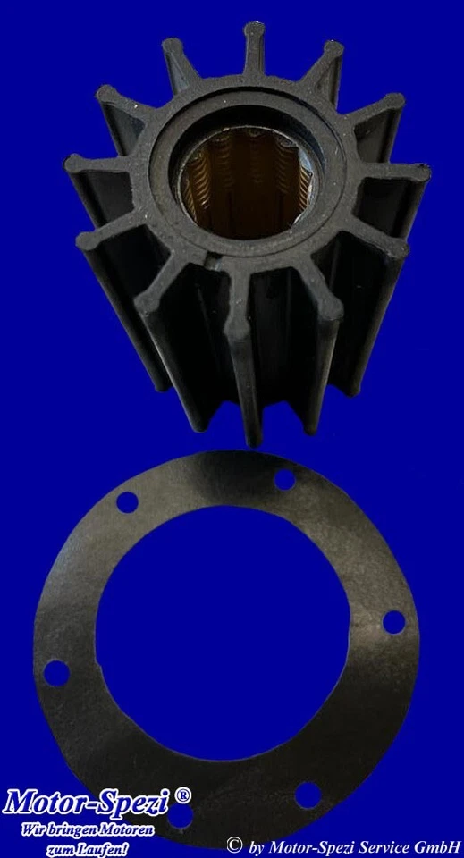MOTOR-SPEZI Impeller für Volvo Penta Diesel TAMD63, ersetzt 24139373, 21951358 und 876771