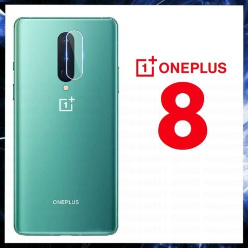 For ONEPLUS 8 CAMERA LENS PROTECTOR REAR TEMPERED GLASS BACK CLEAR FILM 1+ 8 - Afbeelding 1 van 11