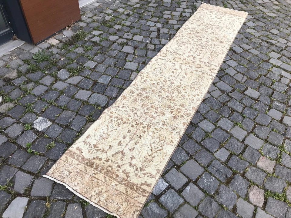 Turkish Antique rug Bohemian Area rug Oushak rug Vintage Rug Handmade Wool rug - Image 3 of 4