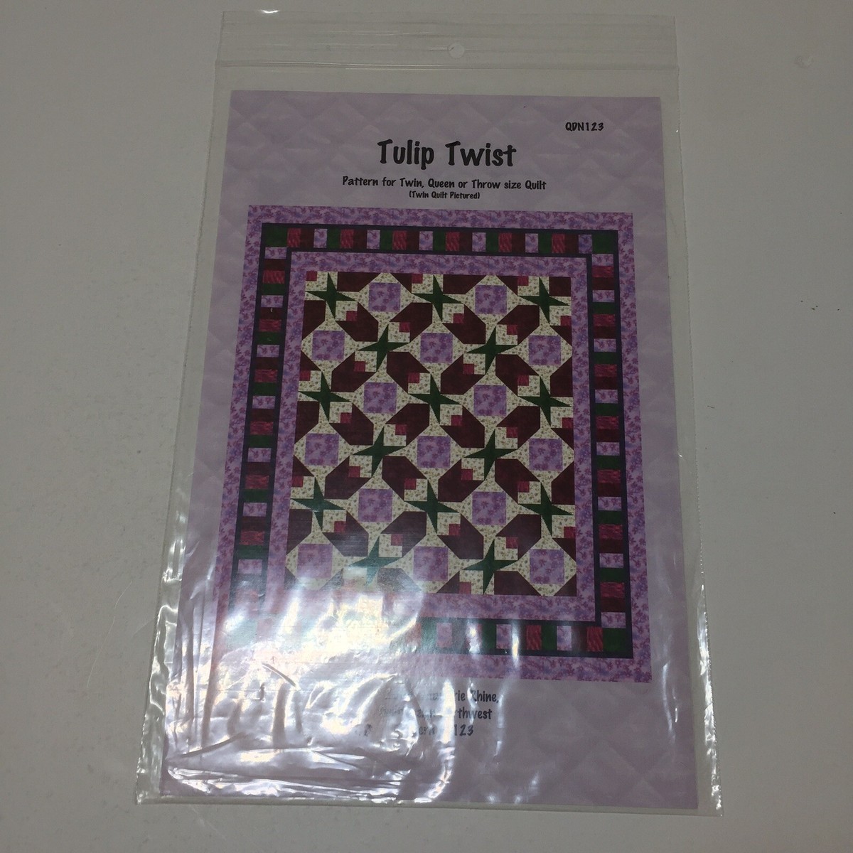 Tulip Twist Quilt Pattern Twin Queen Throw Quilt Design Northwest